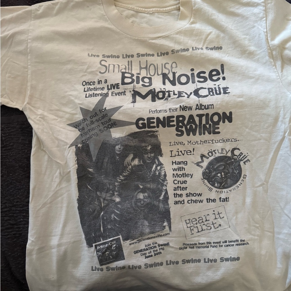 Very Rare - Motley Crue Tshirt